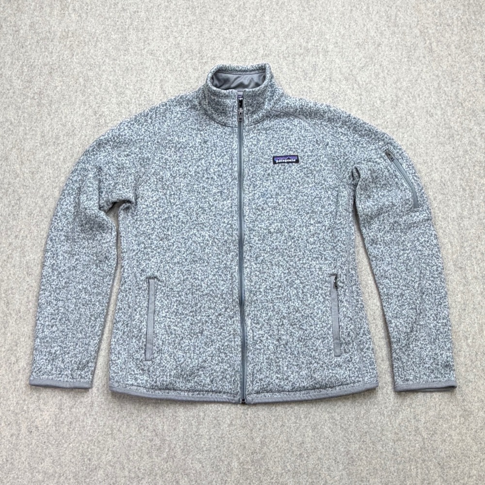 Patagonia Better Sweater Womens S Full Zip Gray Gorpcore Cabincore Granola Girl